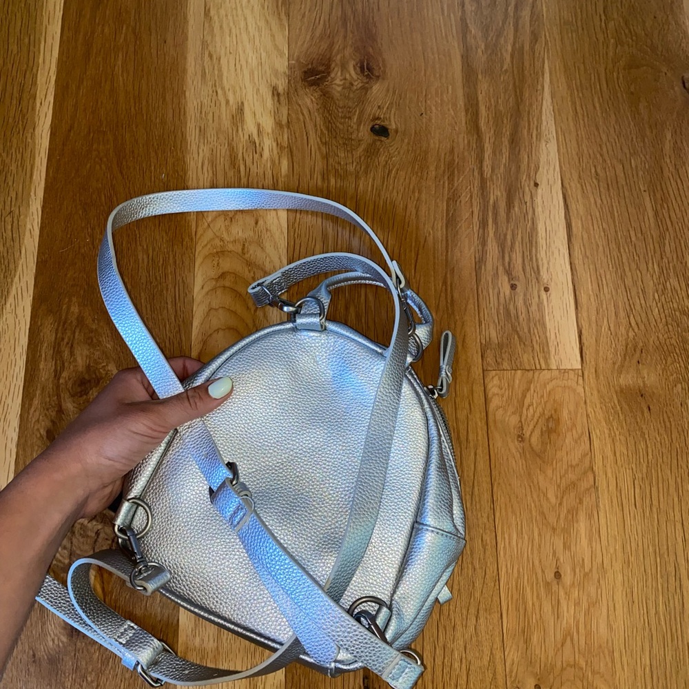 Silver Mini Backpack - image 2